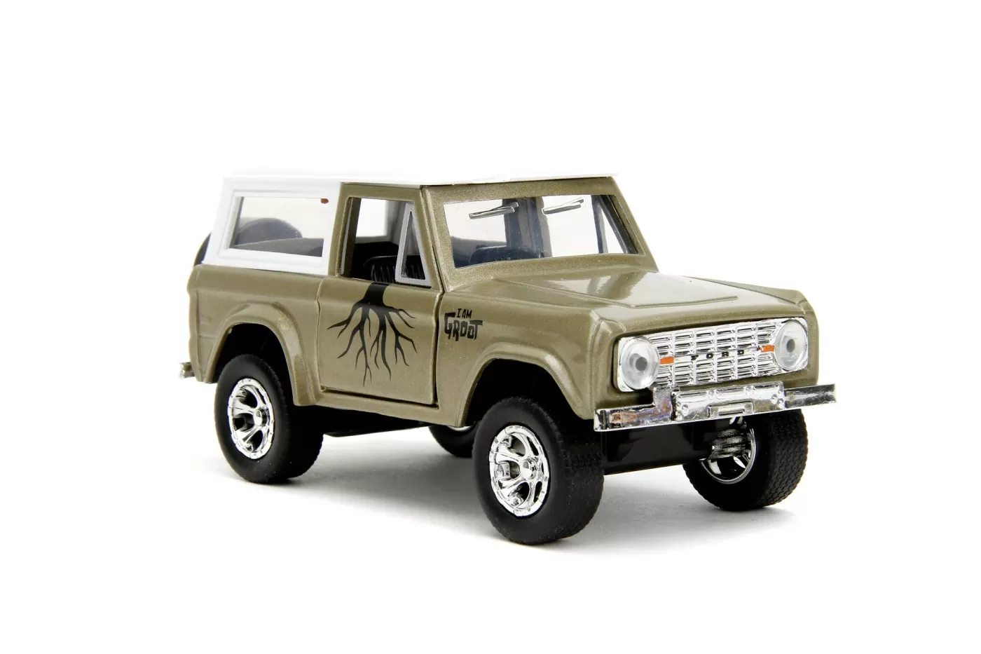Jada marvel set masinuta metalica ford bronco si figurina groot [6]
