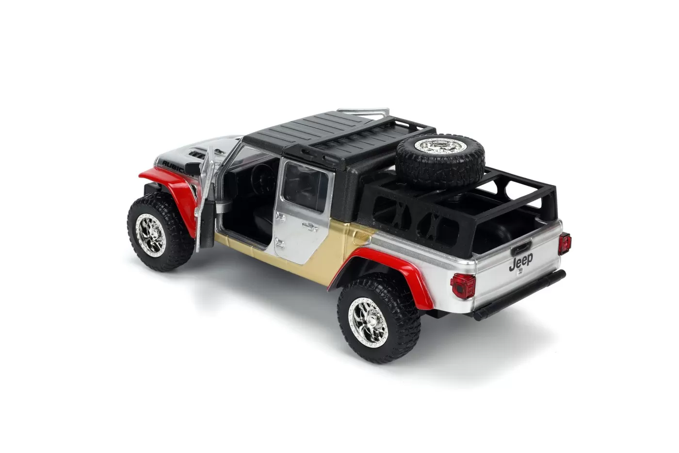 Jada marvel set masinuta metalica jeep gladiator scara 1:32 si figurina din metal colossus [7]