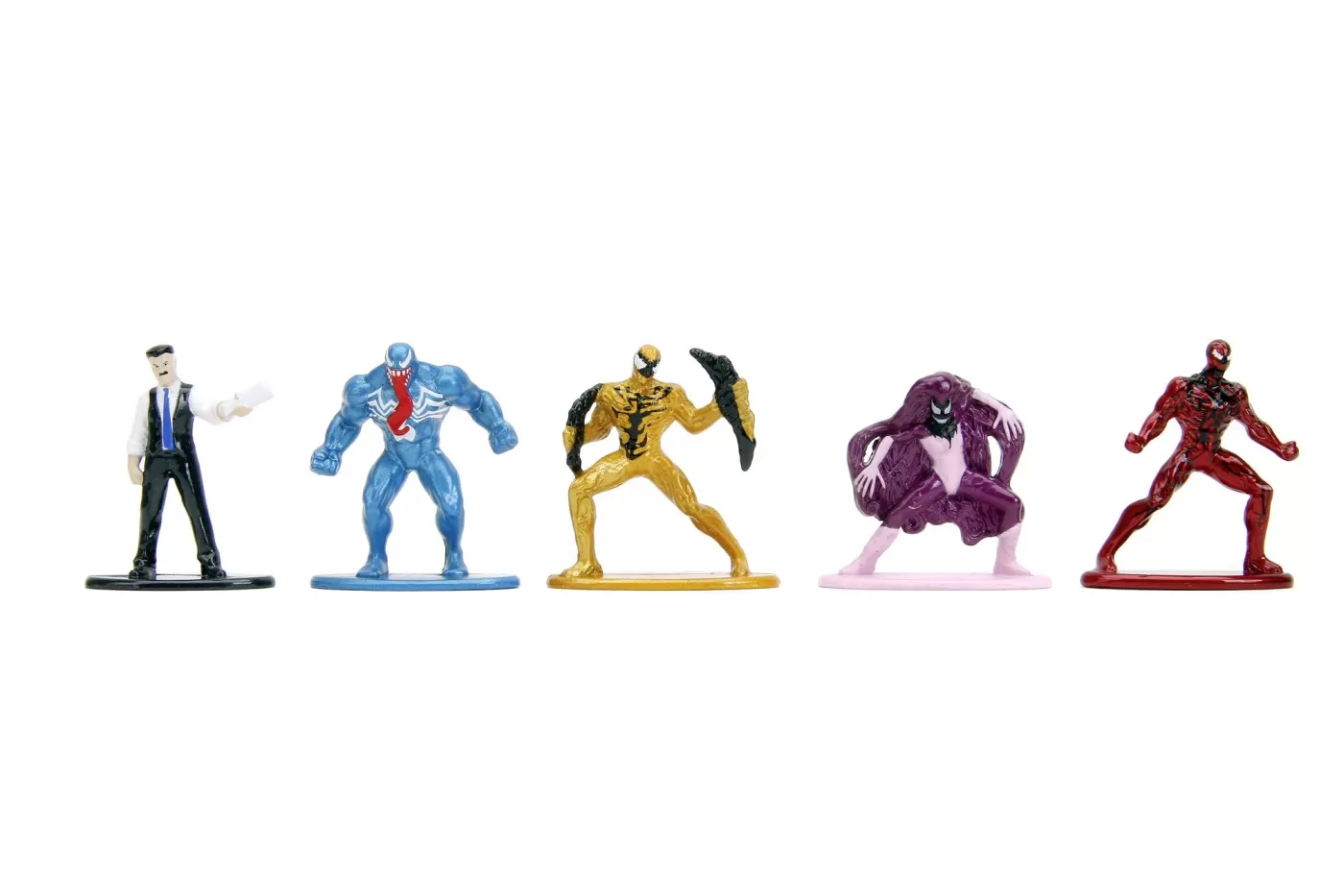 Jada marvel spider man nanofigurine metalice set 2 4cm [5]