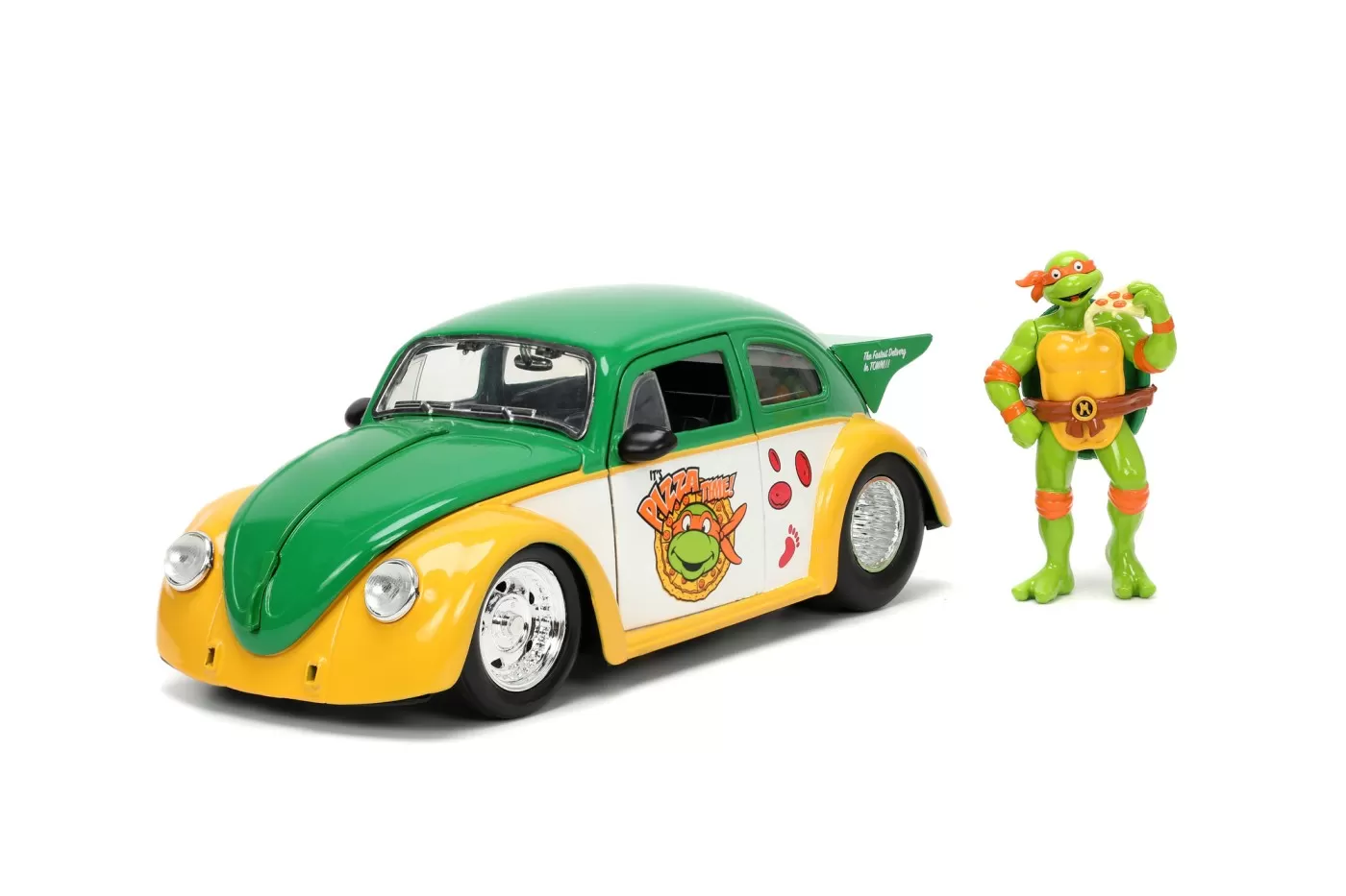 Jada masinuta metalica testoasele ninja 1959 volkswagen drag beetle 1:24 [3]