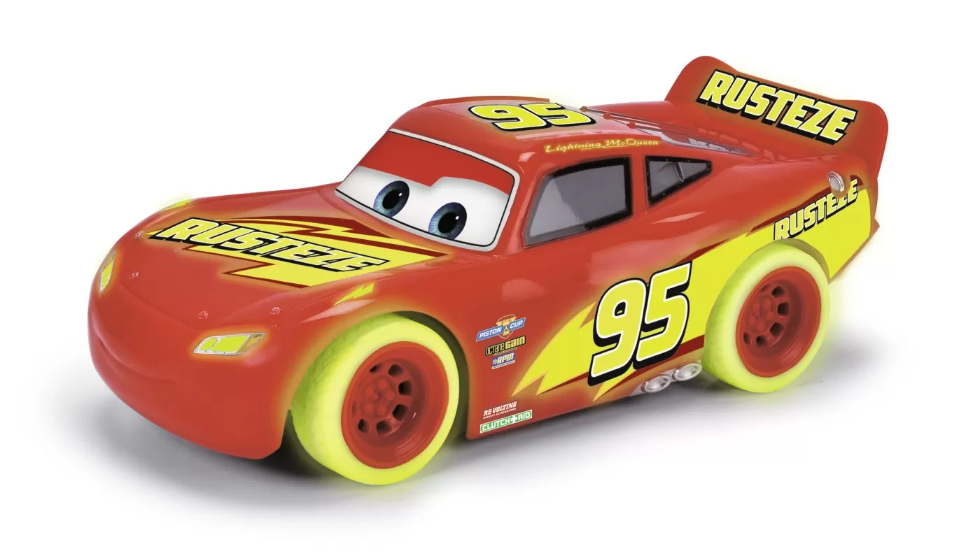 Jada masinuta rc fulger mcqueen glow racer scara 1:32 [2]