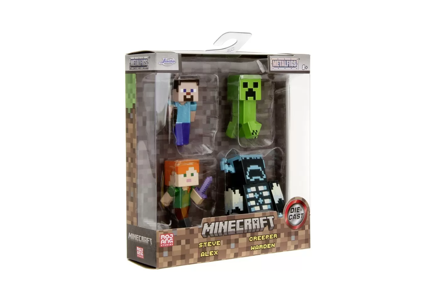 Jada minecraft set 4 figurine metalice 6.5cm [1]