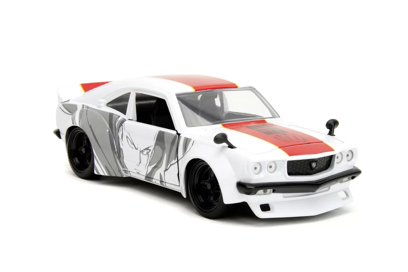 Jada one punch man set masinuta metalica mazda rx 3 si figurina saitama  [3]
