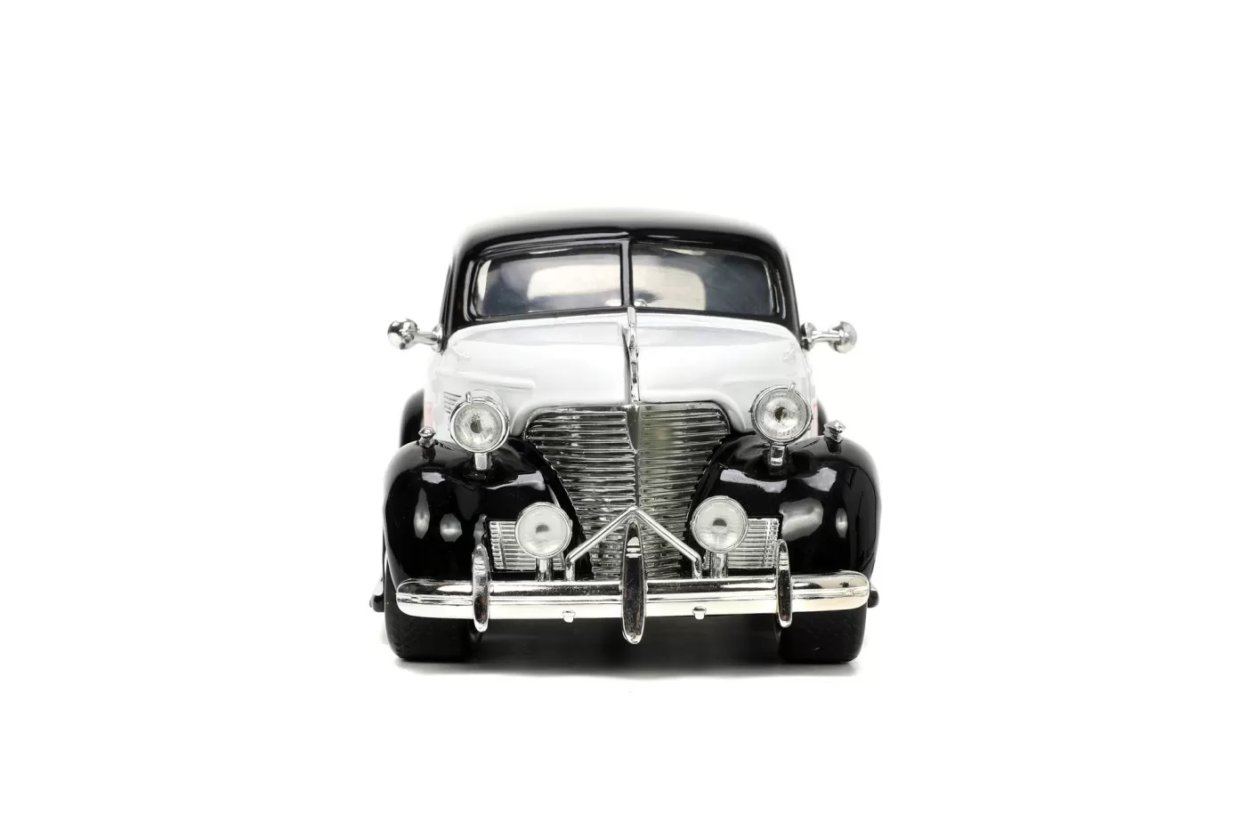 Jada set masinuta metalica chevrolet master deluxe 1939 scara 1:24 si figurina mr monopoly [5]