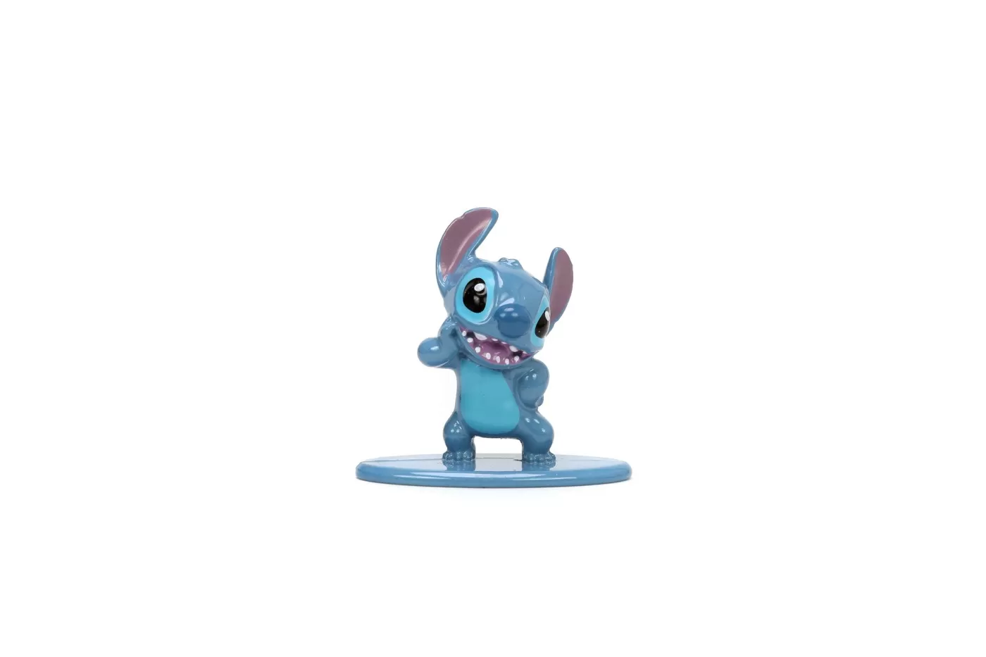 Jada set masinuta metalica volkswagen bettle scara 1:32 si figurina metalica stitch [8]