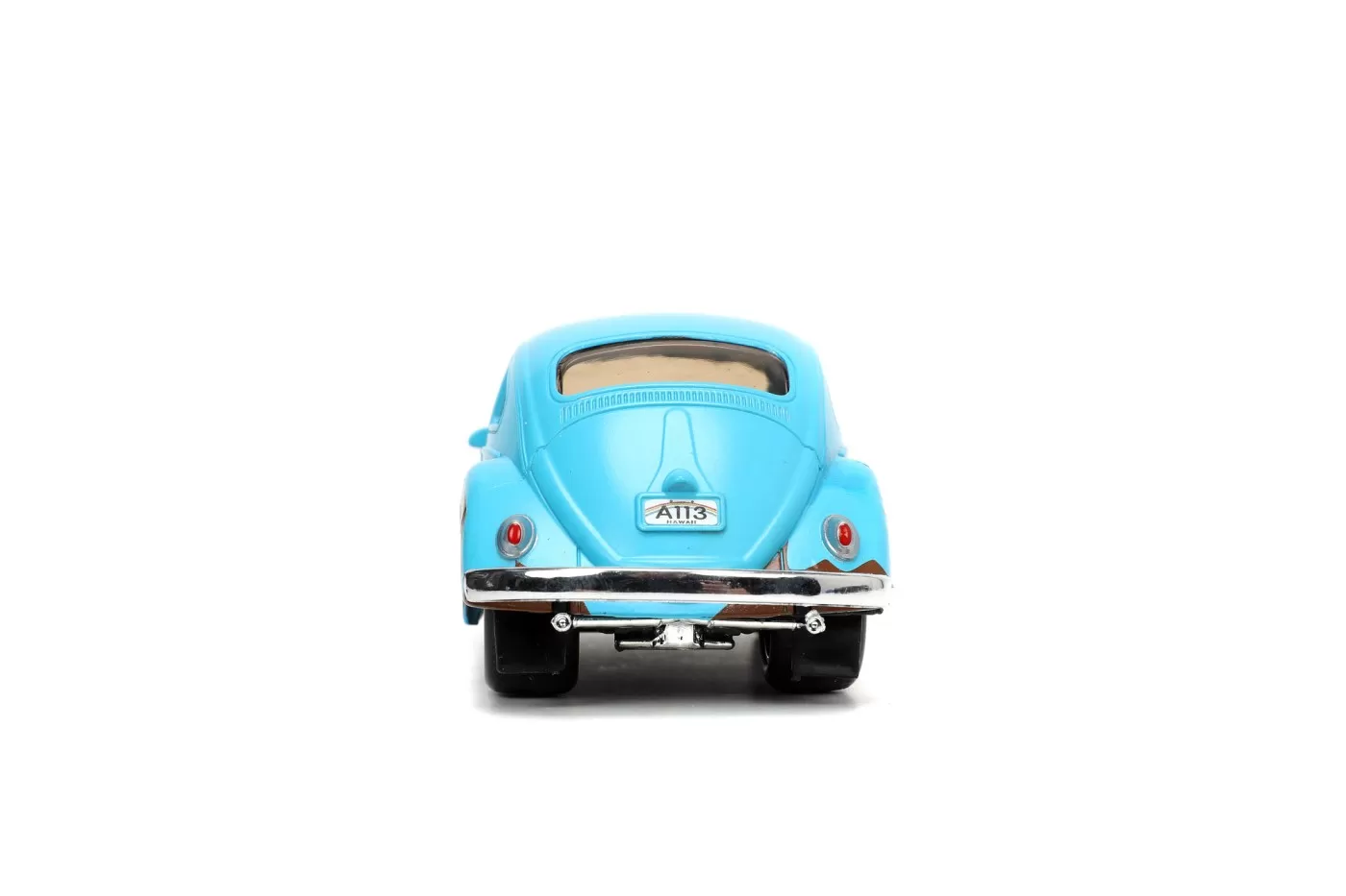 Jada set masinuta metalica volkswagen bettle scara 1:32 si figurina metalica stitch [5]