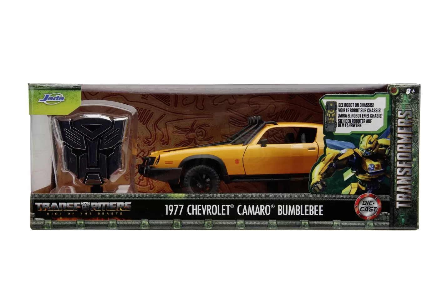 Jada transformers masinuta metalica bumblebee chevrolet camaro 1:24 [3]