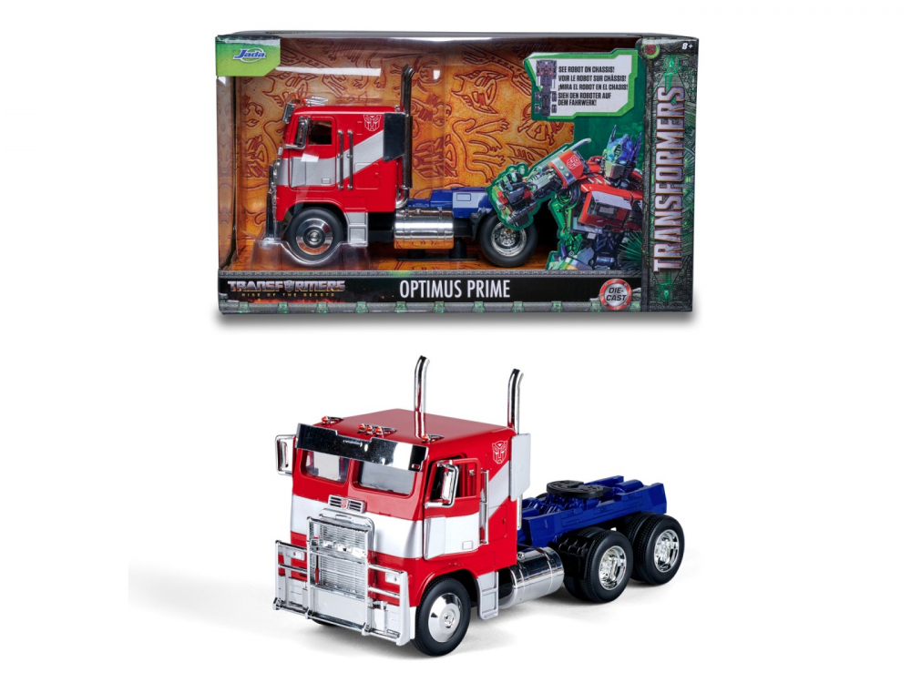 Jada transformers t7 optimus prime 1 camion metalic scara 1:24 [6]
