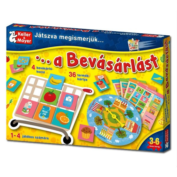 Játszva ismerjük meg a bevásárlást társasjátek, 3-6 ani [1]
