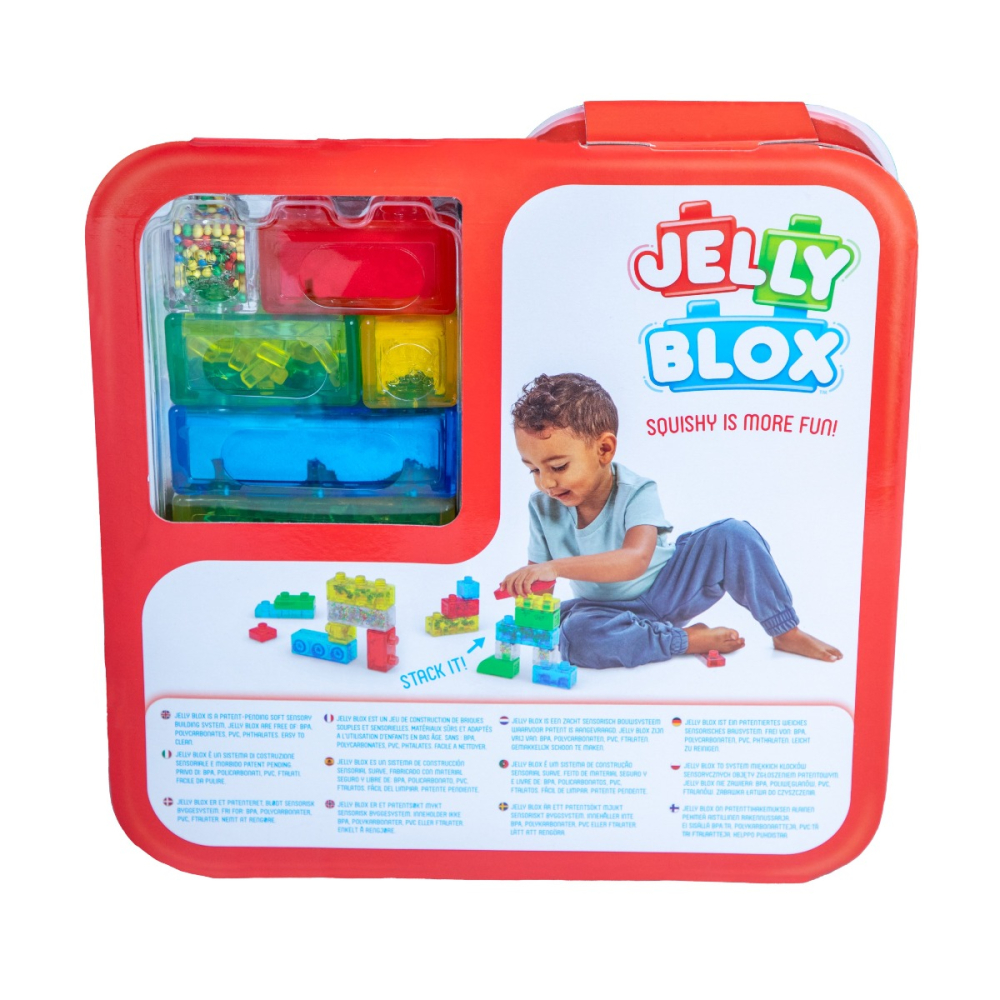 Jelly Blox - Set creativ de joaca, 20 piese copii varsta 2-3 ani|3-5ani|5-7ani [3]
