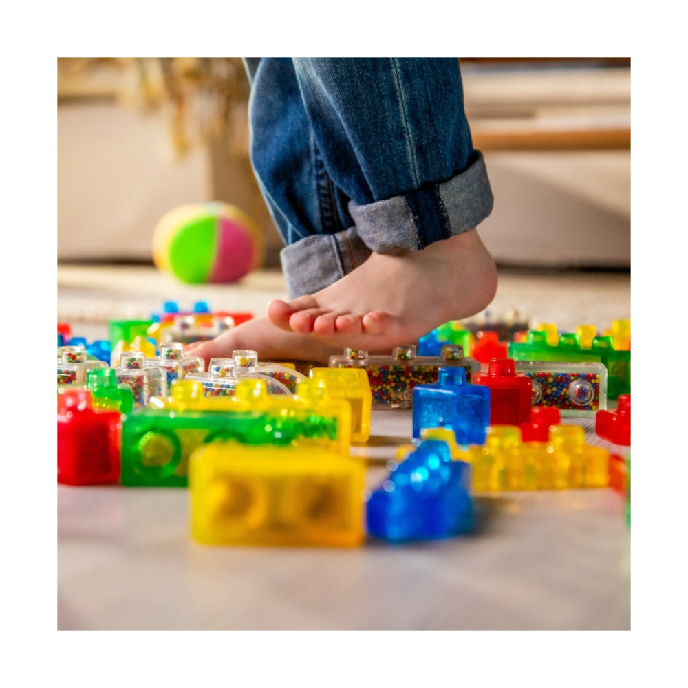 Jelly Blox - Set de joaca, 10 piese copii varsta 2-3 ani|3-5ani|5-7ani [4]