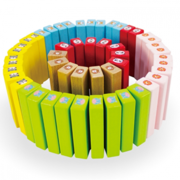 Joc Turnul instabil din lemn Jenga si Joc Domino. [2]