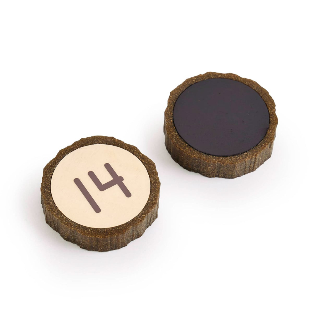 Jetoane magnetice cu numere, 21 piese, Guidecraft, copii varsta 2-7 ani [6]