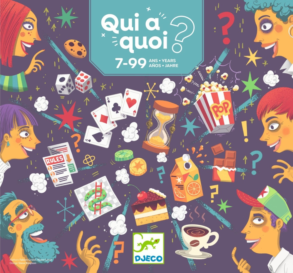 Joc cooperativ de logica Qui-Ã -quoi? Djeco Baiat, Fata, varsta +9 ani, 6 - 9 ani [5]