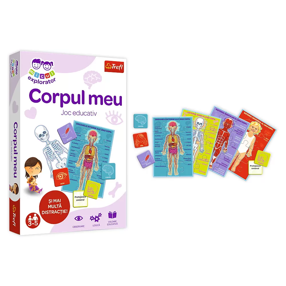 Joc Corpul meu micul explorator, varsta de la 2 ani la 6 ani [4]