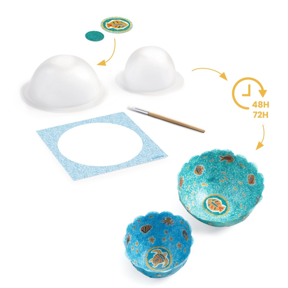 Joc creativ DIY In mare, Djeco Baiat, Fata, varsta +9 ani, 6 - 9 ani [3]