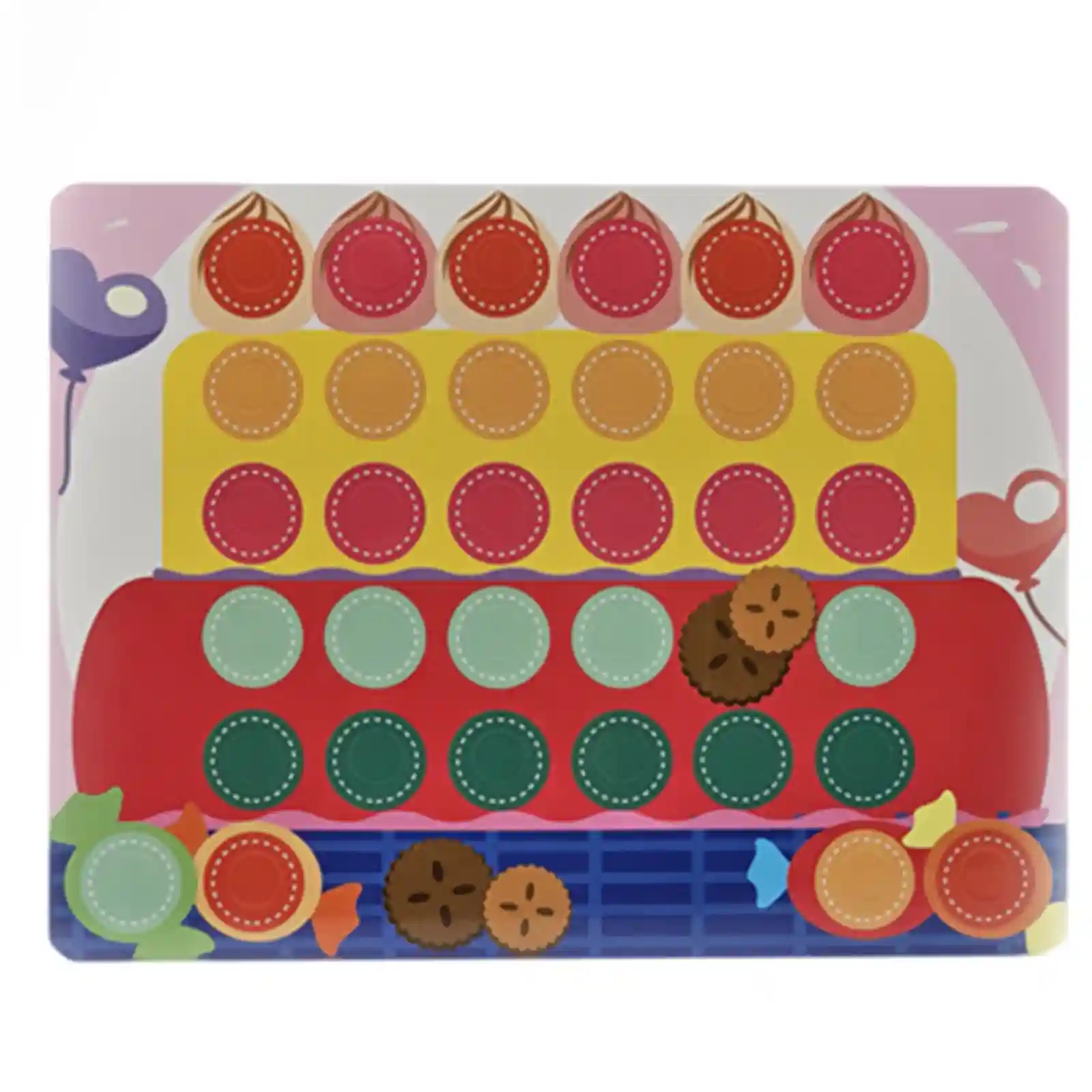 Joc creativ, mozaic cu 54 piuneze si 12 planse colorate, DiY [16]