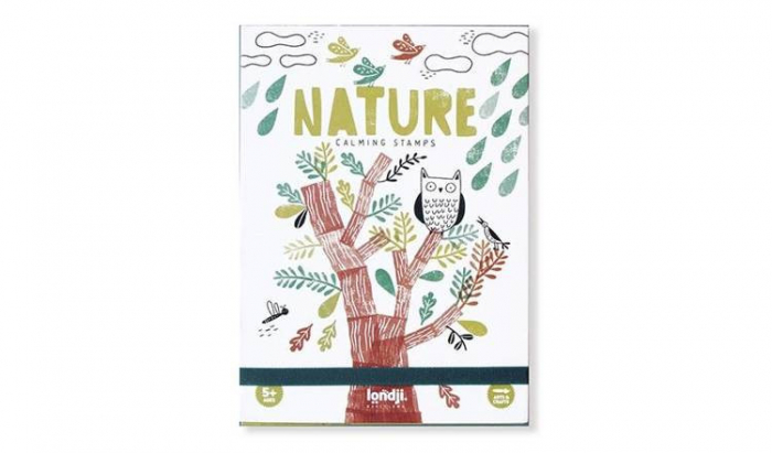 Joc creativ cu 6 stampile, cu elemente din natura, Londji, varsta 3 - 6, 6 - 9 ani, Baiat, Fata [1]