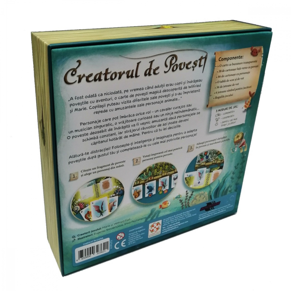 Joc Creatorul de Povesti varsta 5-7 ani ,7-9 ani ,9-12 ani ,12-14 ani ,14-18 ani ,18+, Unisex [2]