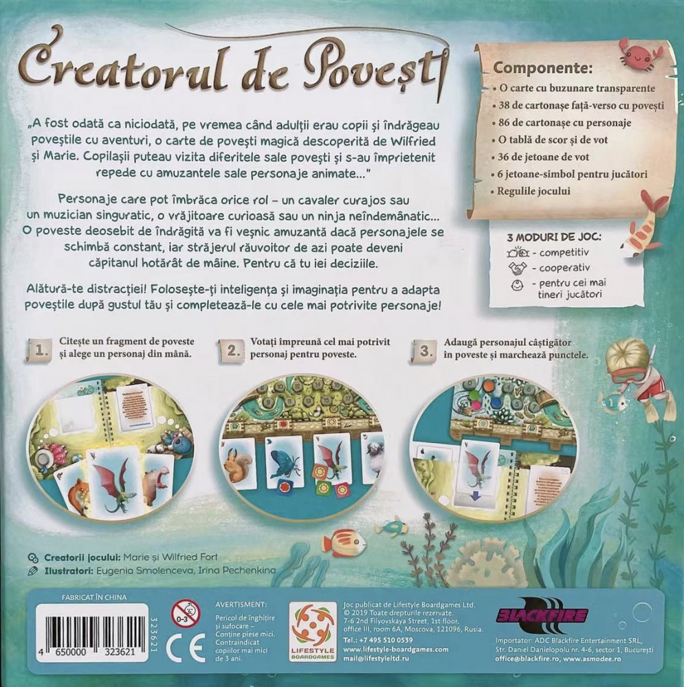 Joc Creatorul de Povesti varsta 5-7 ani ,7-9 ani ,9-12 ani ,12-14 ani ,14-18 ani ,18+, Unisex [3]