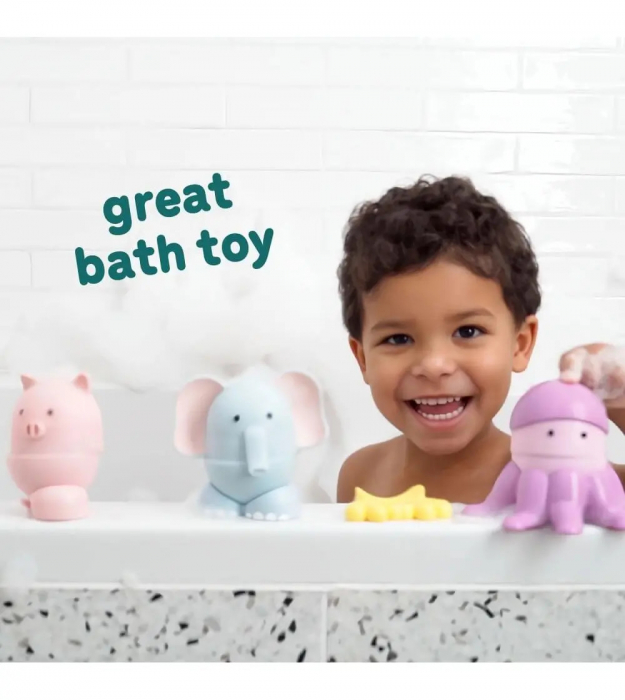 Joc cu magneti Mix&Match Magimals, Pinguin si caracatita, varsta 1 - 3 ani, Baiat, Fata [2]