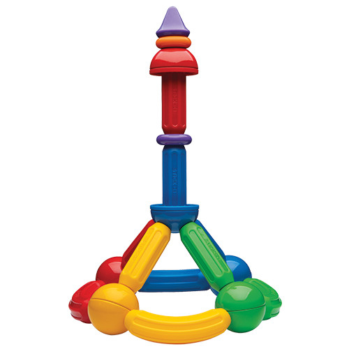 Joc cu magneti Stick-O, Set de baza cu 20 piese, varsta 3 - 6 ani,  [4]