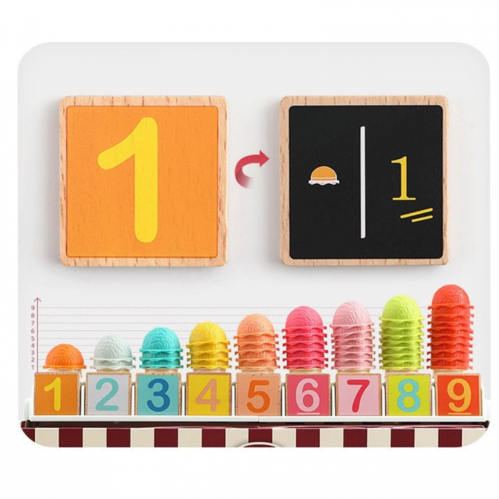 Jocuri matematice si educative - Inghetata Colorata. [6]