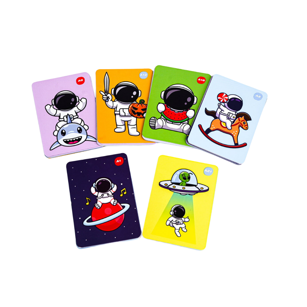 Joc de atentie Learning Cube  - Astronauti [2]