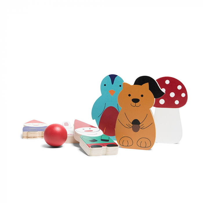 Joc de bowling, Forest Friends, 3-7 ani [5]