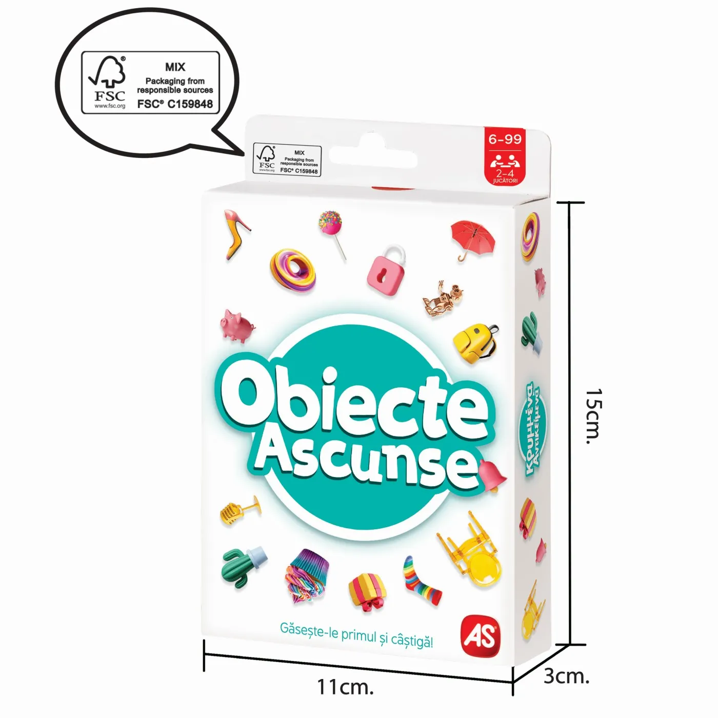 Joc de carti obiecte ascunse, varsta de la 6 ani la +15 ani [4]