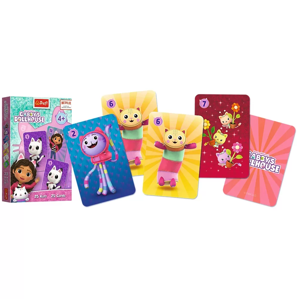 Joc de carti pacalici gabbys dollhouse, varsta de la 4 ani la 8 ani [4]