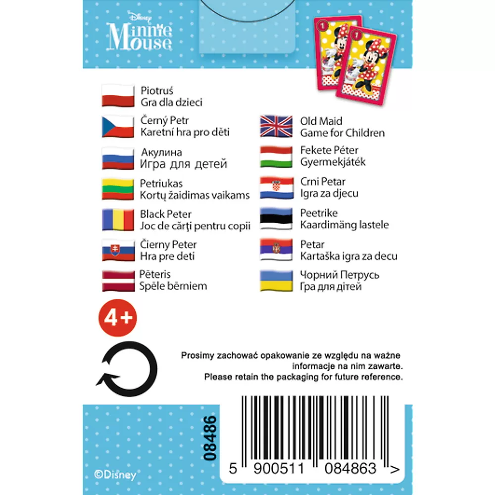 Joc de carti pacalici minnie, varsta de la 4 ani la 8 ani [5]