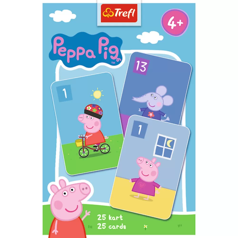 Joc de carti Pacalici - Peppa pig, 4 ani+, varsta de la 4 ani la 8 ani [5]