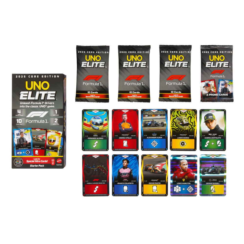 Joc de carti uno elite formula 1 2025 core edition [2]