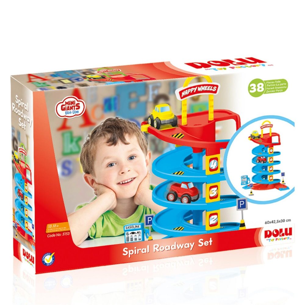 Joc de constructie - Circuit masinute (38 piese) [2]