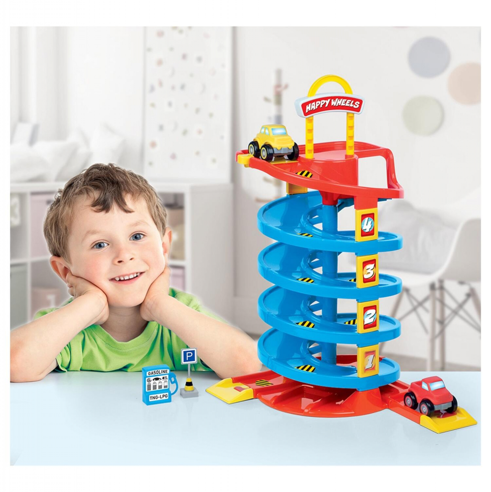 Joc de constructie - Circuit masinute (38 piese) [3]