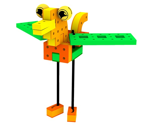 Joc de construit cu blocuri Adventure, Bakoba, varsta 3 - 6, 6 - 9 ani, Baiat, Fata [5]