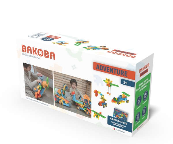 Joc de construit cu blocuri Adventure, Bakoba, varsta 3 - 6, 6 - 9 ani, Baiat, Fata [2]