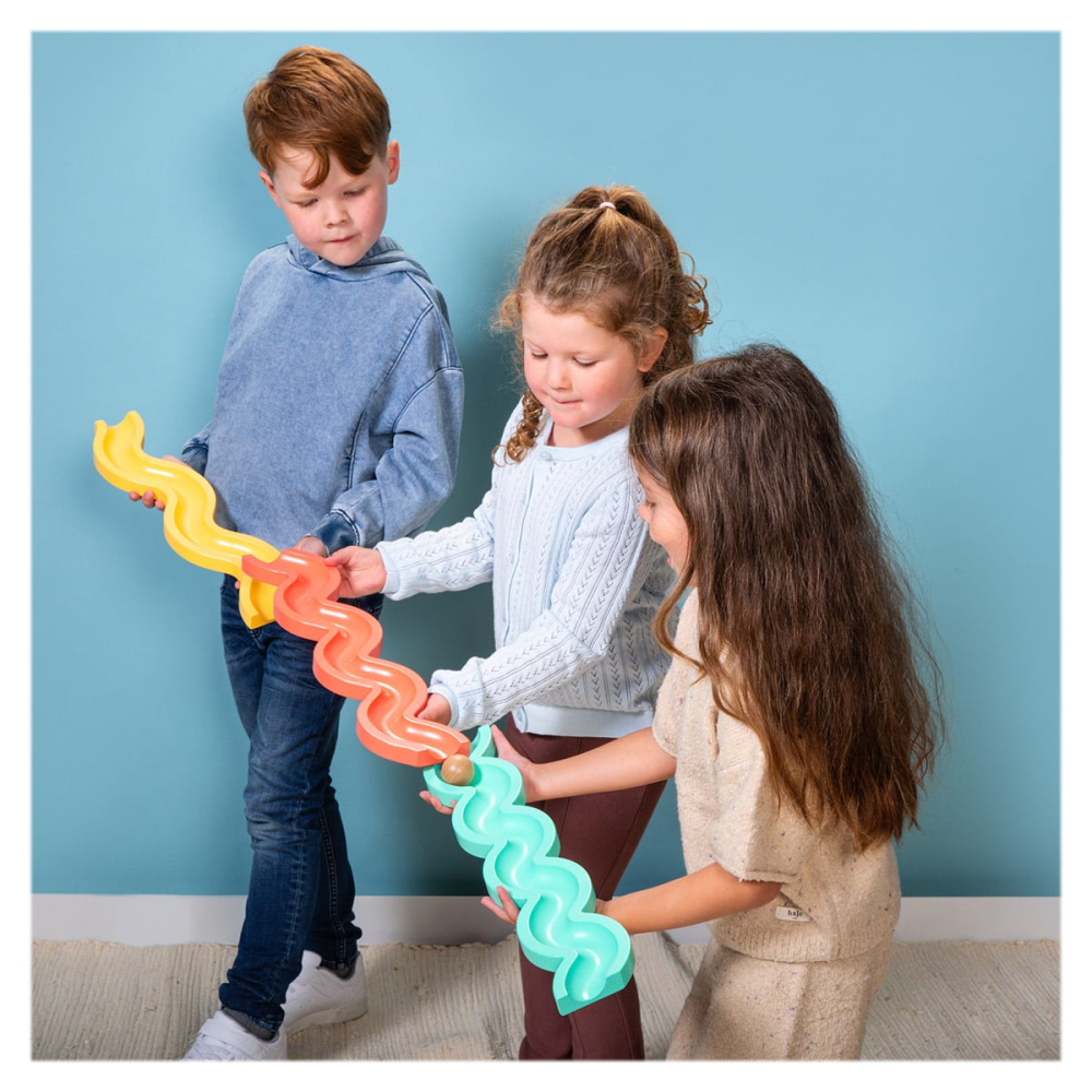 Joc de cooperare cu traseu cu bile, Pass & Play, copii varsta 4-10 ani [2]