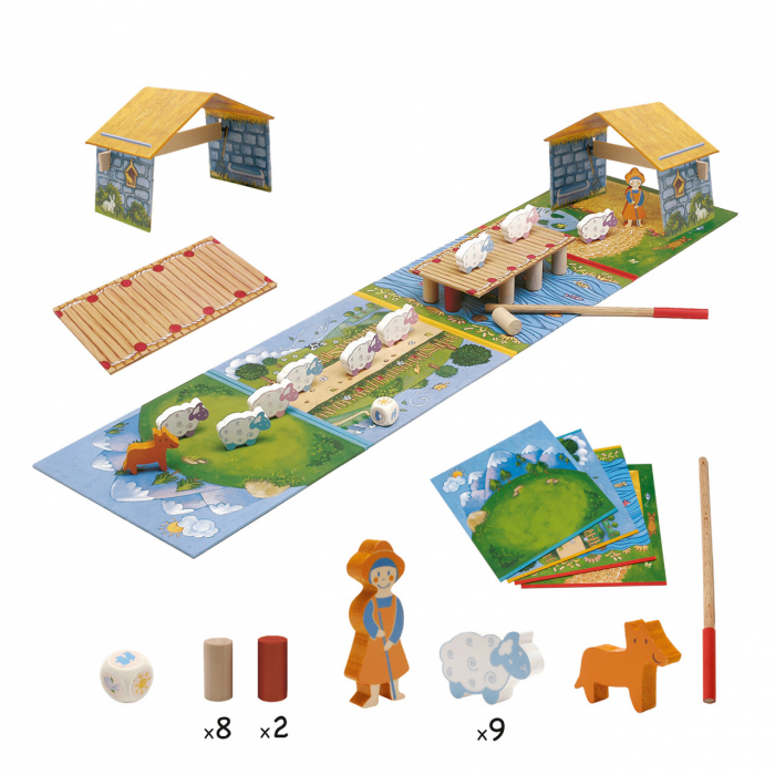 Hop hop hop!, Joc de cooperare, Djeco, varsta 3 - 6, 6 - 9 ani, Baiat, Fata [3]