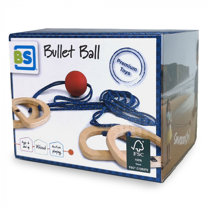 Joc de coordonare Bullet Ball din lemn, 6+ ani [1]