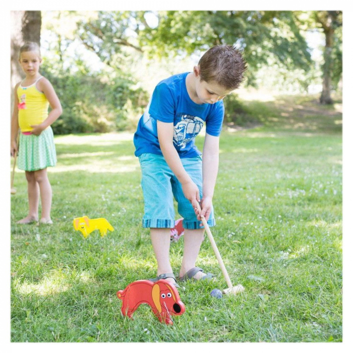 Joc de Cricket de lemn pentru Copii ⭐ Joaca in aer liber [2]