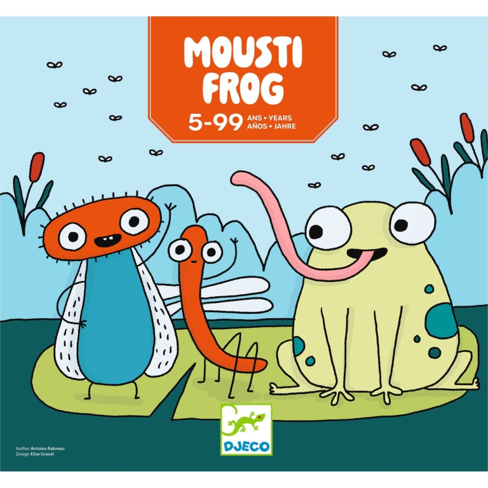 Joc de dexteritate si strategie Moustifrog, Djeco Baiat, Fata, varsta +9 ani, 3 - 6 ani, 6 - 9 ani [3]