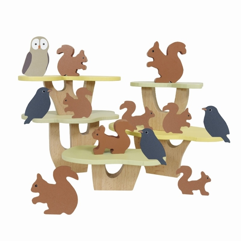 Joc de echilibru Veveritele, Egmont Toys, varsta 3 - 6 ani, Baiat, Fata [1]
