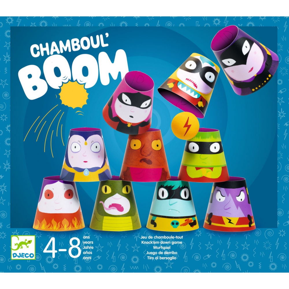 Joc de indemanare Chamboul Boom, Djeco, varsta 3 - 6, 6 - 9 ani, Baiat, Fata [1]
