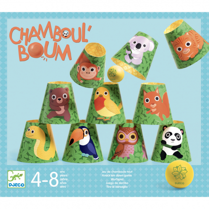 Knock-em-over, Joc de indemanare, Djeco,, varsta 3 - 6, 6 - 9 ani, Baiat, Fata [2]
