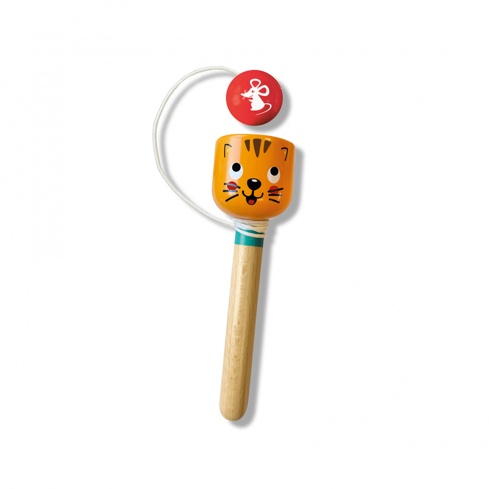 Joc de indemanare - Pisica si soricel - Kendama [2]