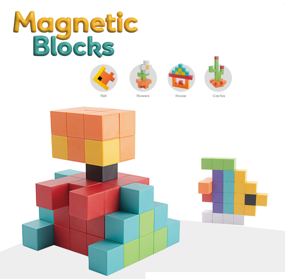 Joc de logica STEM magnetic - Modele 3D [5]