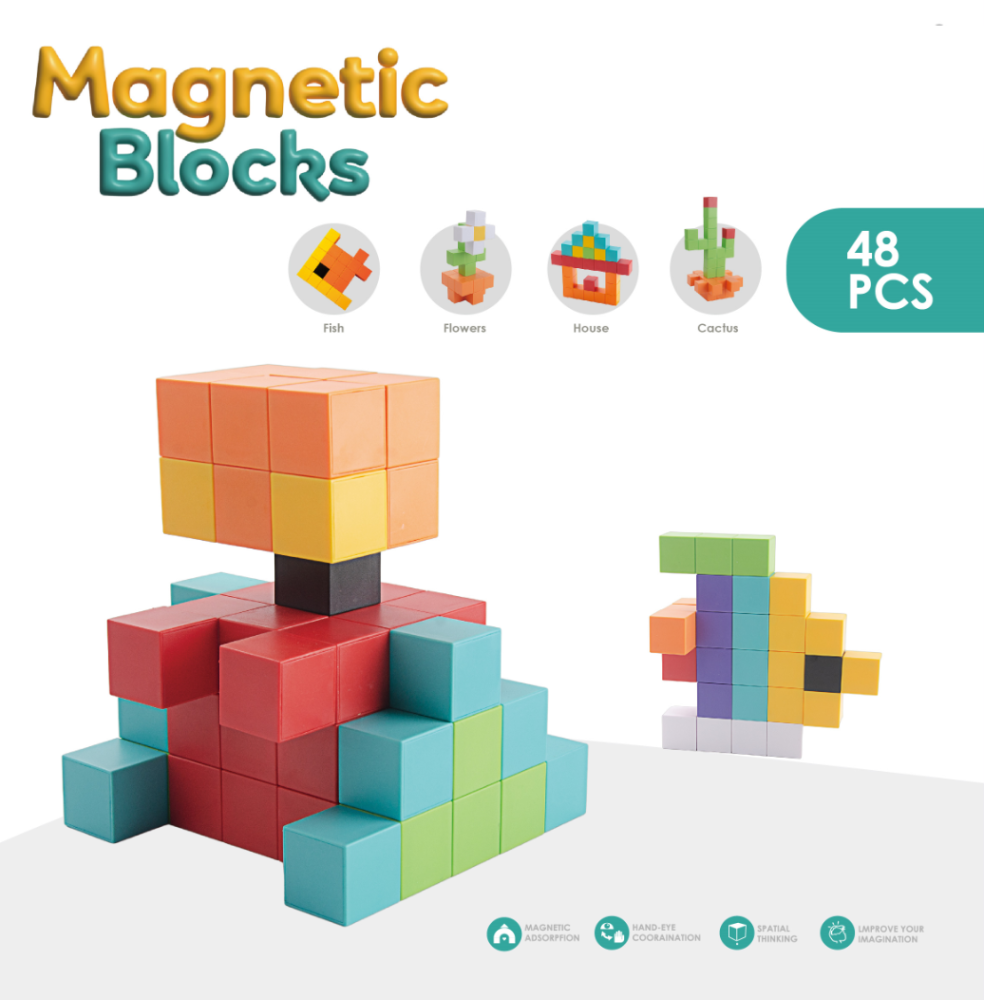 Joc de logica STEM magnetic - Modele 3D [4]