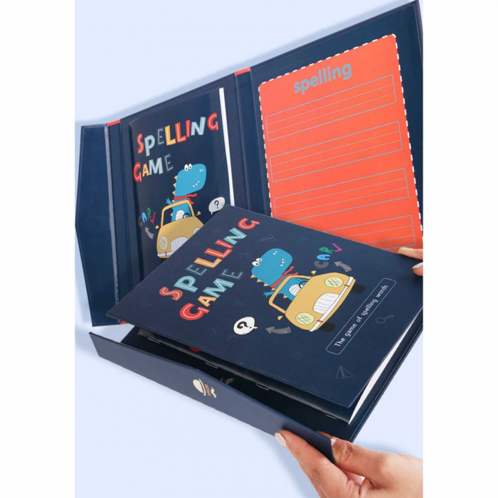 Carte Puzzle ⭐ cu Litere Magnetice, Joc de cuvinte. [11]